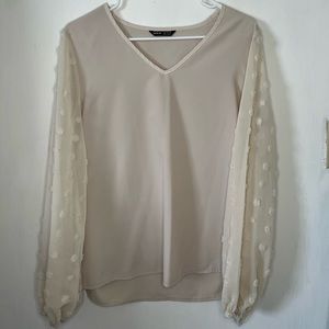 Tan blouse from SHEIN